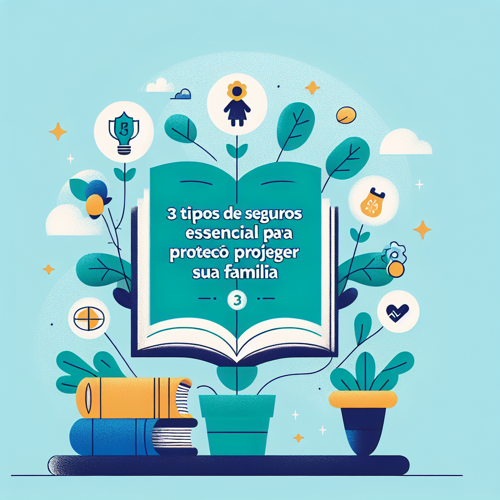 3 tipos de seguros essenciais para proteger sua família