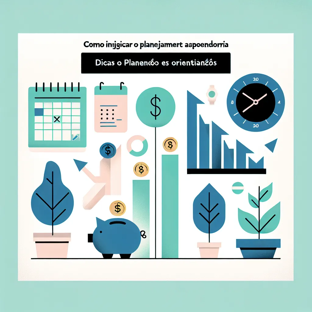 Como iniciar o planejamento de aposentadoria: dicas e orientações