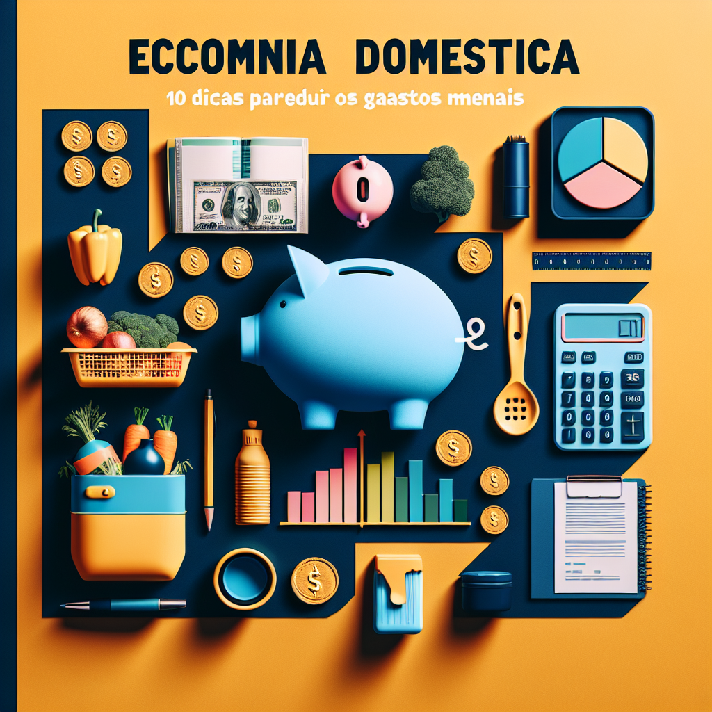 Economia doméstica: 10 dicas para reduzir os gastos mensais