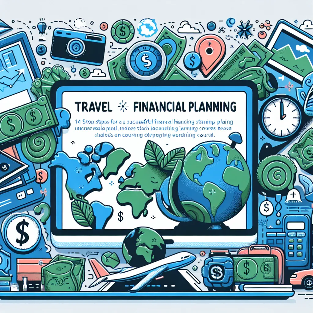 10 passos para um planejamento financeiro de viagens bem-sucedido