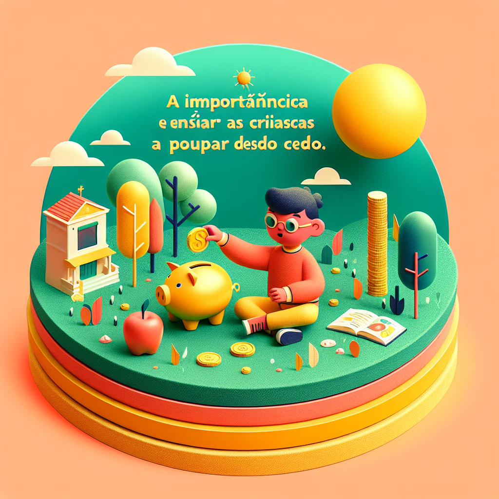 A importância de ensinar as crianças a poupar desde cedo