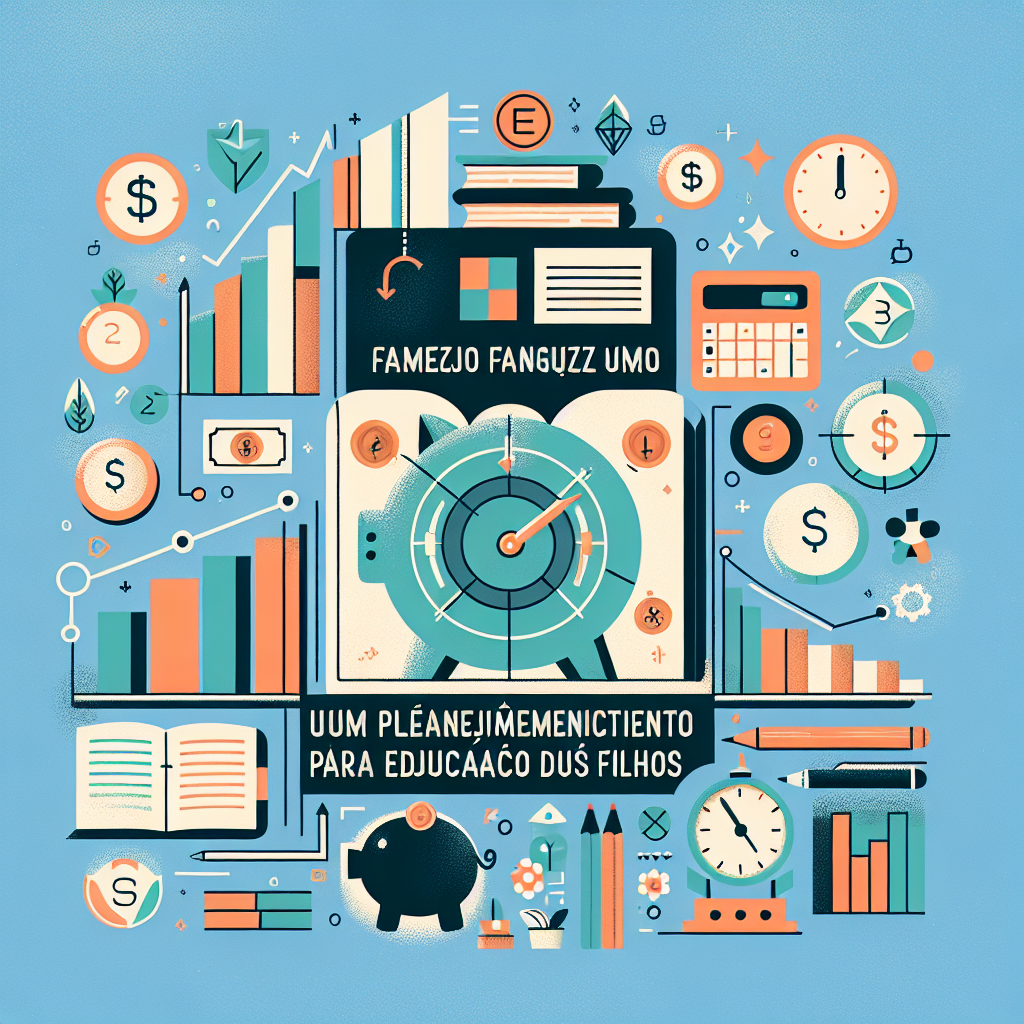 Como fazer um planejamento financeiro eficiente para a educação dos seus filhos