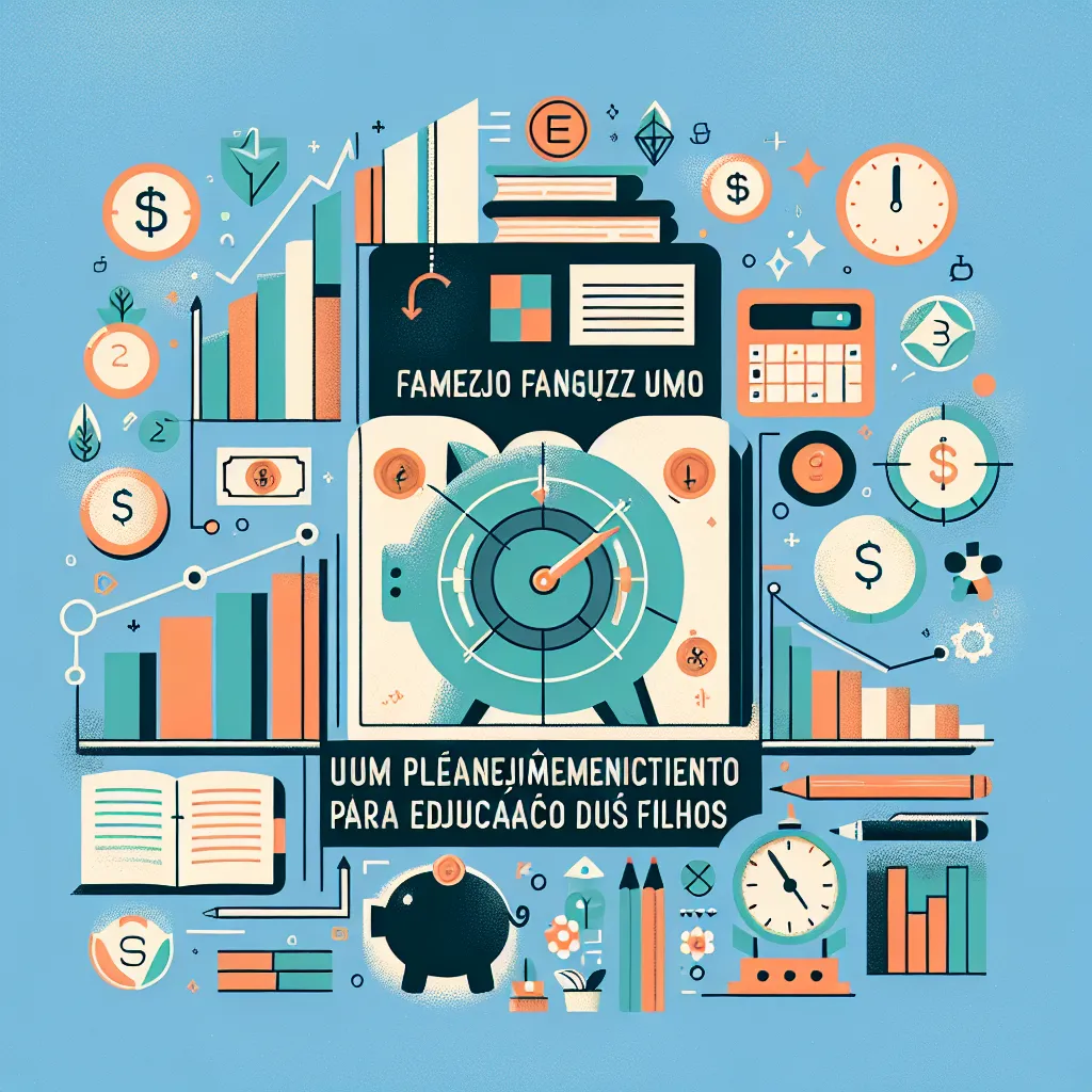Como fazer um planejamento financeiro eficiente para a educação dos seus filhos
