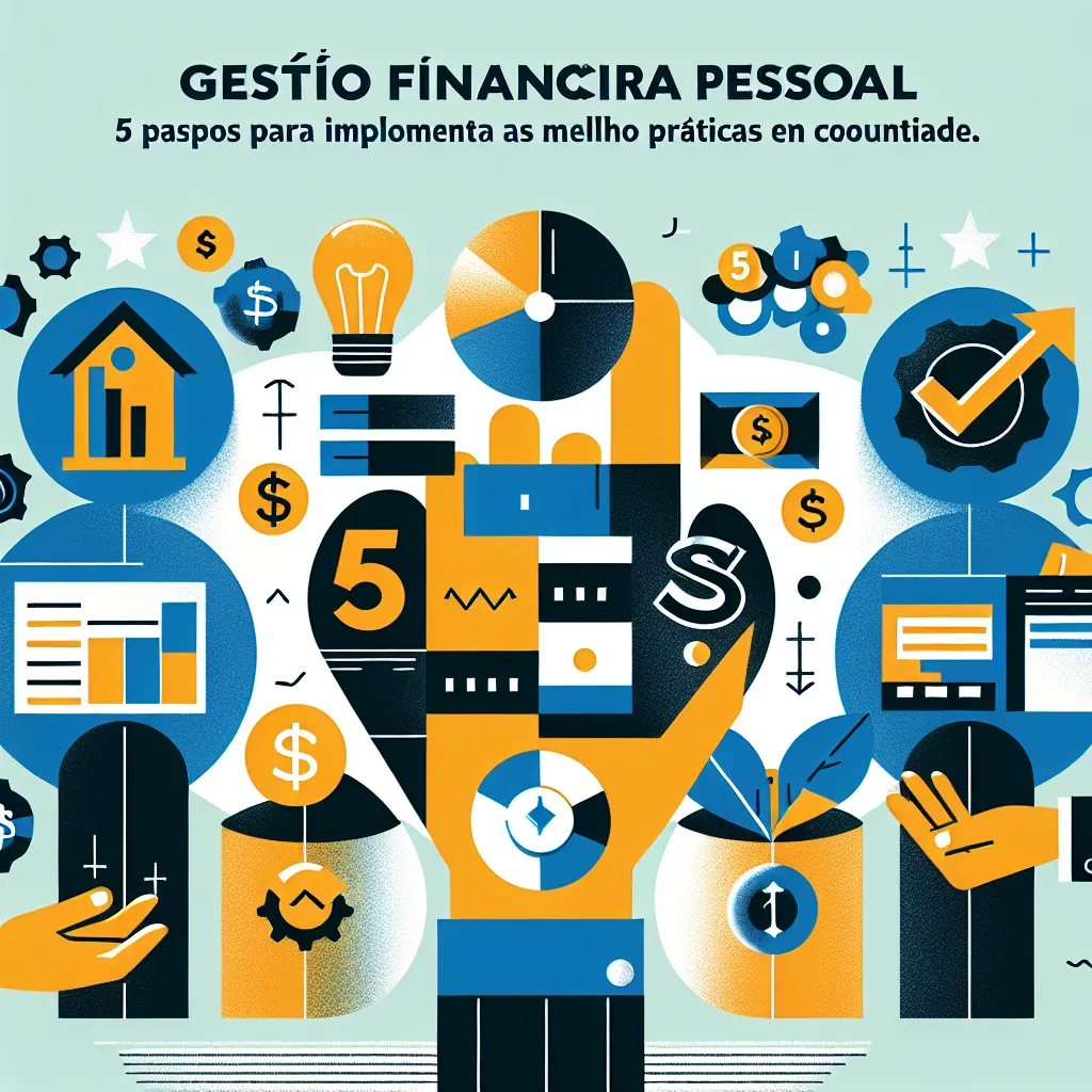 Gestão financeira pessoal: 5 passos para implementar as melhores práticas em contabilidade